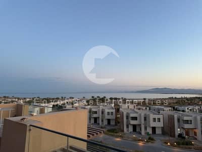 فرصة فيو بحر توين فيلا 169م متشطب أقساط 8 سنوات  للبيع في سوما باي البحر الاحمر