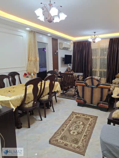 Furnished 120 sqm apartment for rent in Gardenia City Compound (Zone 6), Nasr City—close to major arterial roads.