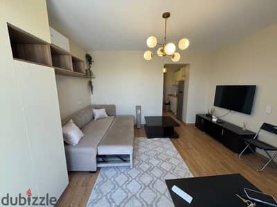 For rent furnished studio Compound October Plaza Sodic