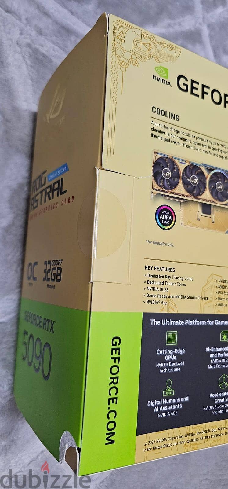 RTX 5090 32GB GDDR7 DAHAB EDITION 3