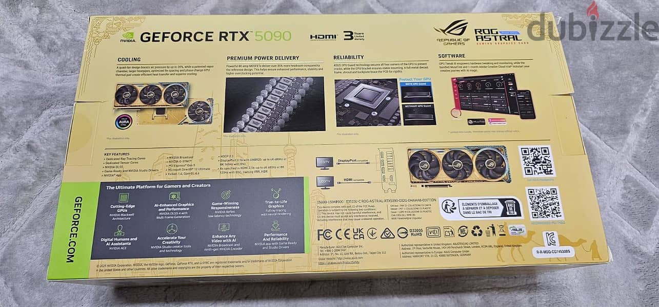 RTX 5090 32GB GDDR7 DAHAB EDITION 4