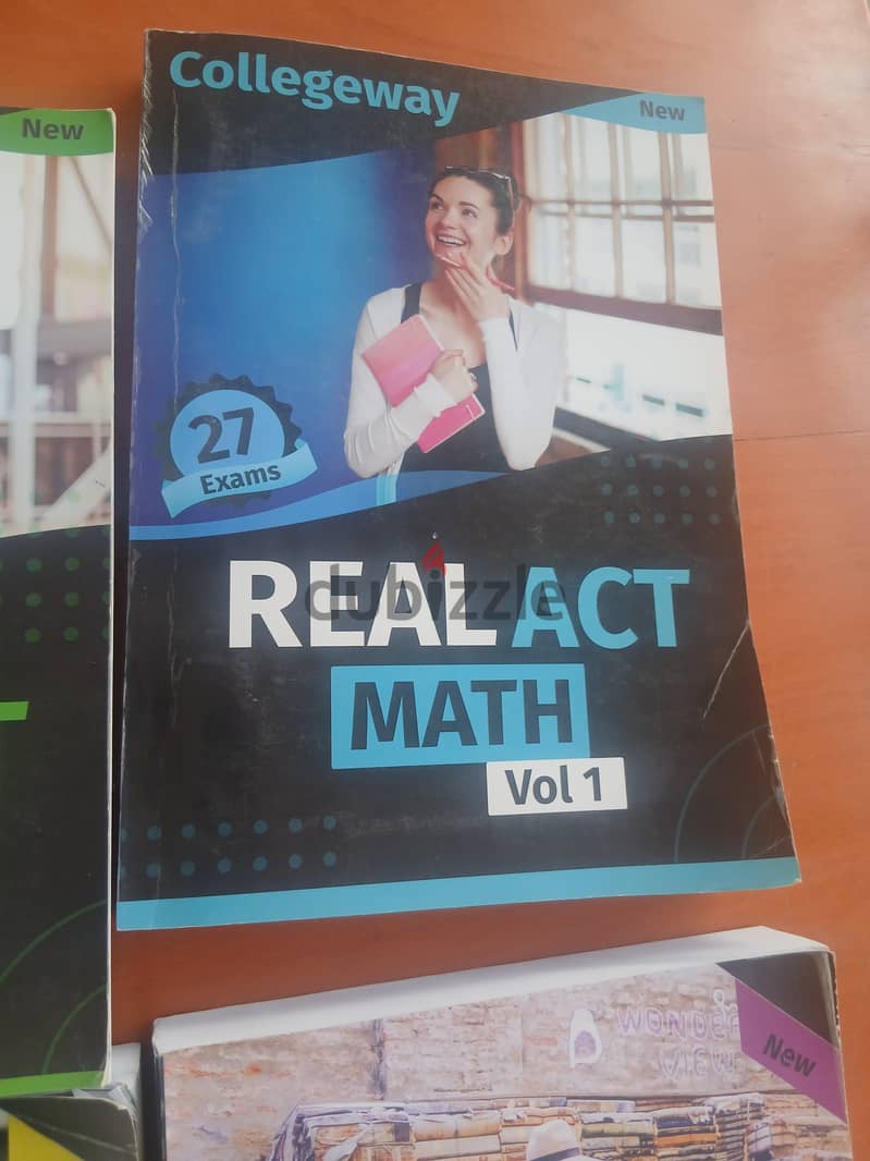 ACT math & science&English books exam 1