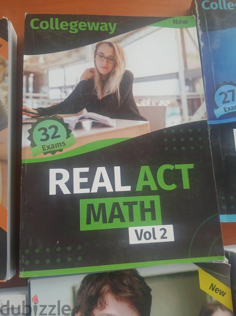 ACT math & science&English books exam 2