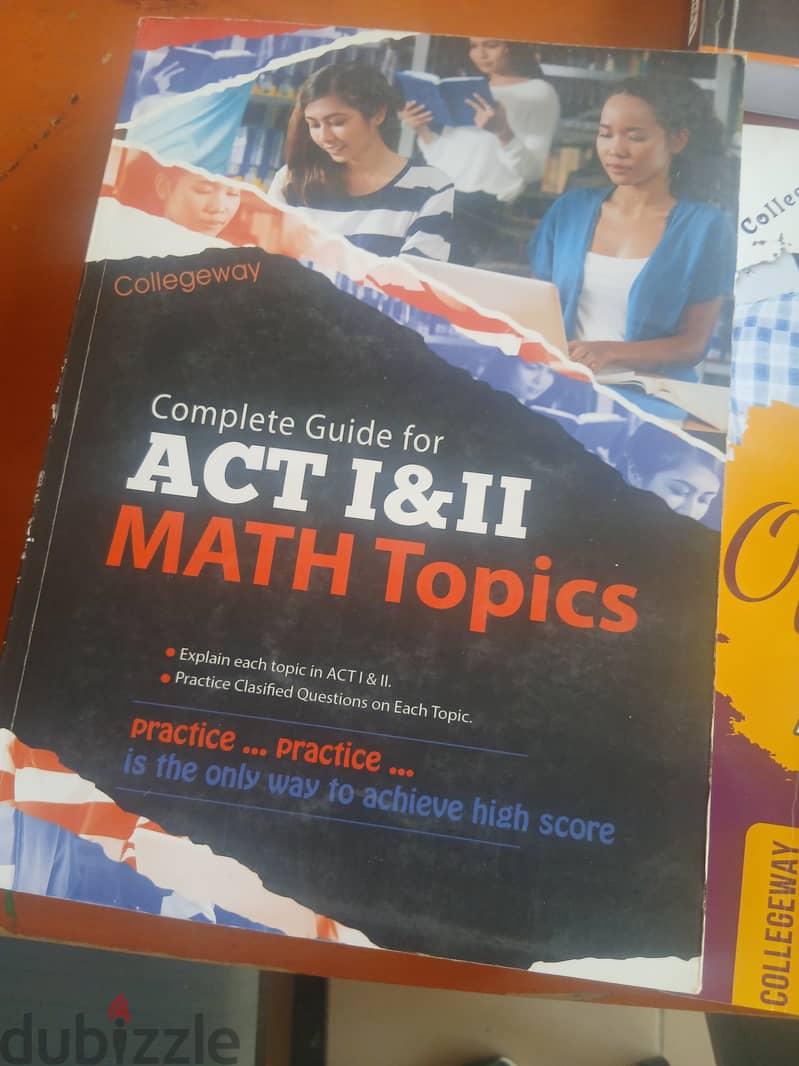 ACT math & science&English books exam 4