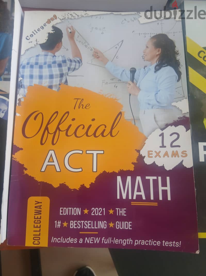 ACT math & science&English books exam 5
