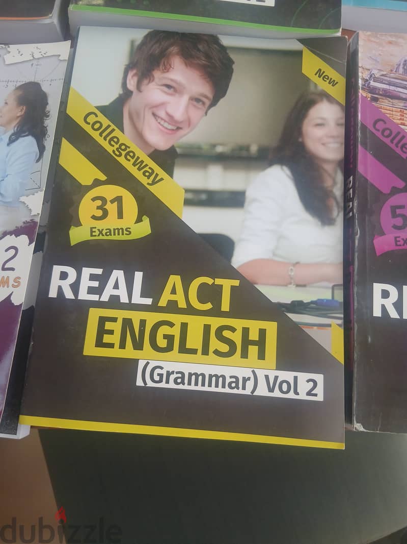 ACT math & science&English books exam 6
