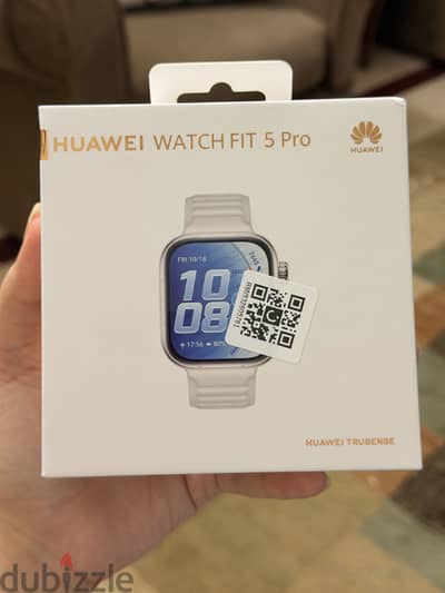 ساعة Huawei Fit 5 Pro بيضاء (كسر زيرو) بضمان سنة من هواوي