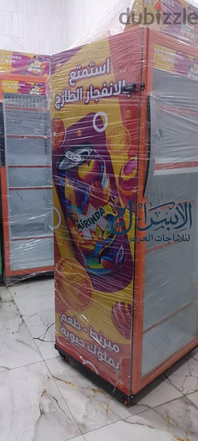 خصم ع تلاجه عرض باب واحد جامبو جديده زيرو ضمان سنه موتور مستورد