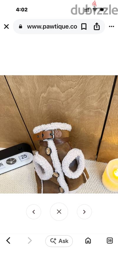 WARM VEST WITH LEASH HOOK