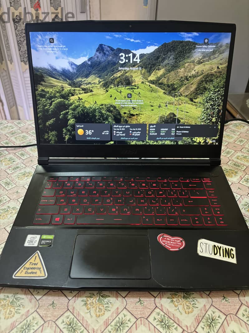 Msi gf63 thin 2