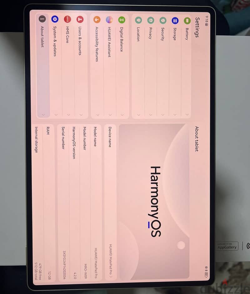Huawei matepad pro paper matte edition 1
