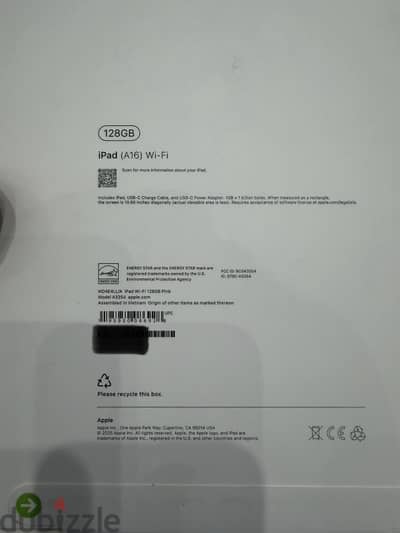 iPad A16 , 128 GB , pink