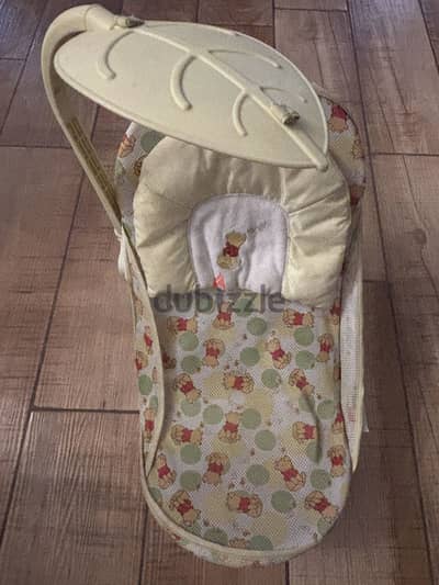 Baby Bath Chair Foldable- winnie the pooh