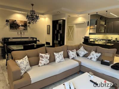 For rent furnished 115m in Al Rehab - Phase Five