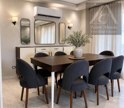 Furnished 4-bedroom penthouse for rent, first occupancy, ultra-super-luxurious, Stone Residence Compound, Katameya, Cairo