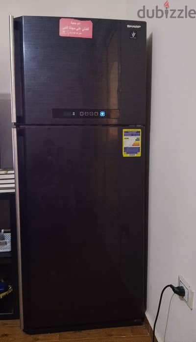 ثلاجة ياباني SHARP أصلية – 450 لتر – نوفروست – موديل SJ-PC58A