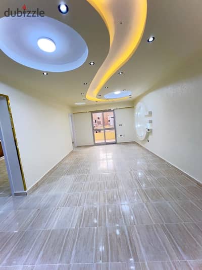 Apartment in Alexandria, Al-Ajami, Al-Nakhil Beach, the third street from the main road, with sea access, luxurious and distinctive finishing, registered and complete with facilities.