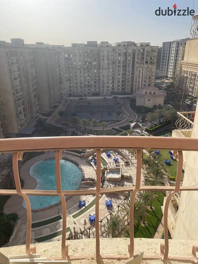 For rent, a new legal apartment 190m with a club view, extra super lux, distinctive facade, Grand City compound, El Marshadi