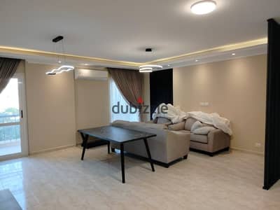Fully furnished apartment for rent First use Prime location near Avenue Mall super-lux Typical floor 3 bedrooms 139m in Al Rehab 2 - Phase 9