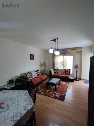 Fully furnished 2bed apartment for rent in Al Rehab 2 - Phase 10 with private garden ready to move-in Great price easy viewing (key available)