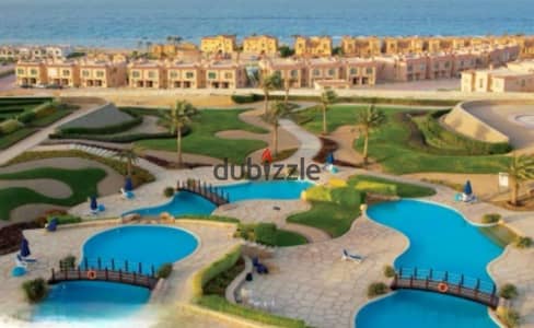 لا فيستا توباز - العين السخنة  توین شاليه  موقع مميز جدا - إطلالة كاملة على البحر - إطلالة على حمام السباحة - بحري