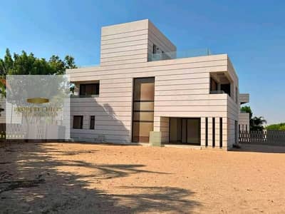 The largest independent villa for sale in Alburouj Compound in Al Shorouk at cash price, a fully serviced compound with recreational facilities and amenities