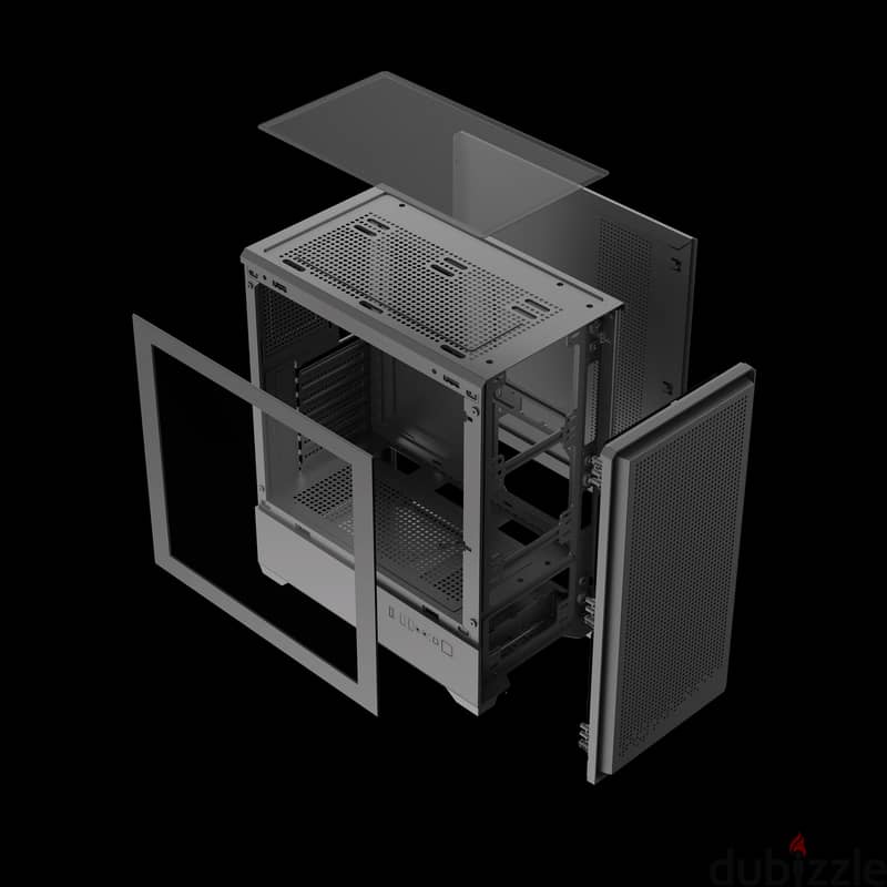 Combo Case Gaming Darkflash c365 mesh + Psu 650wt 80+ bronze 2