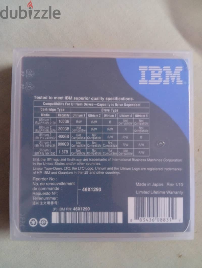 IBM 1.5tB 3