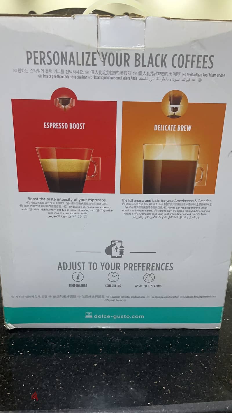 Dolce gusto coffee machine 2