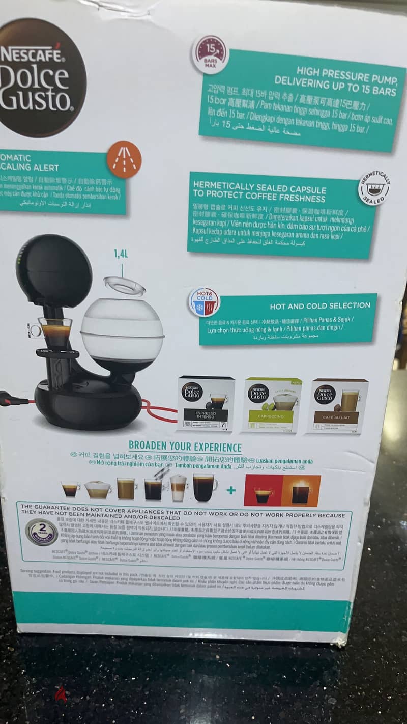 Dolce gusto coffee machine 4