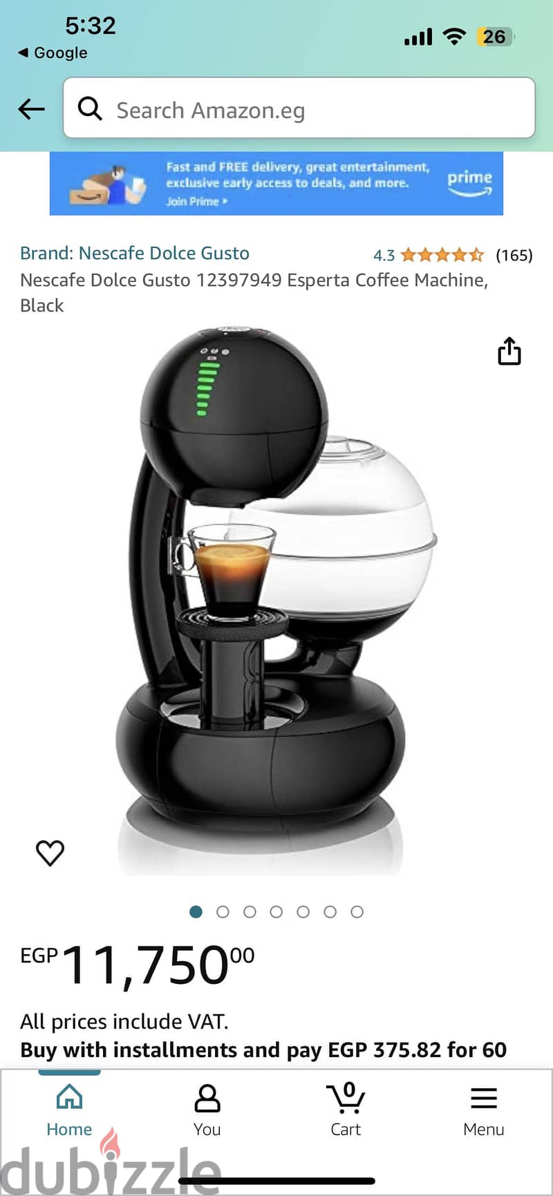 Dolce gusto coffee machine 6