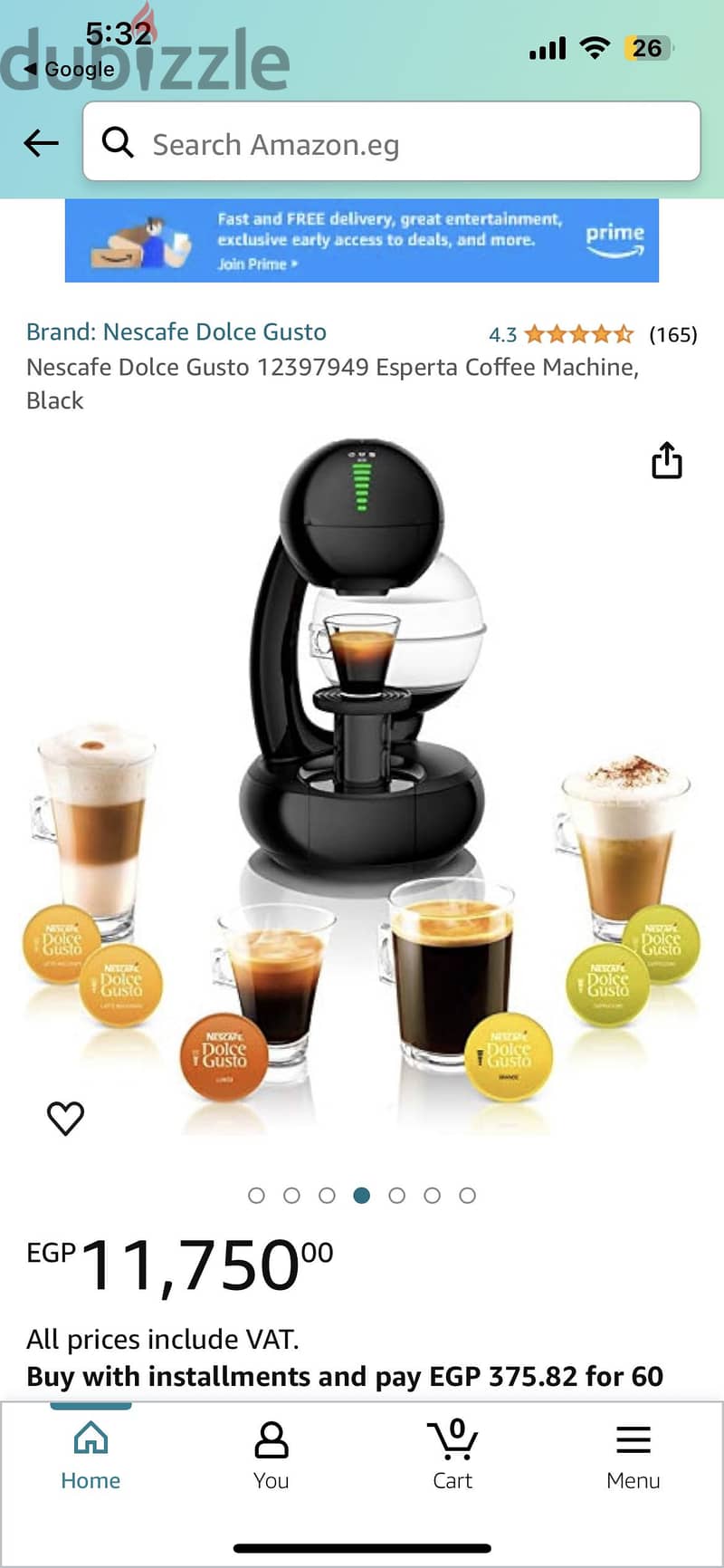 Dolce gusto coffee machine 7