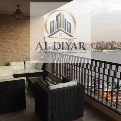 شقة بأجمل تفرعات شارع النيل بجوار السفارة السعودية للبيع