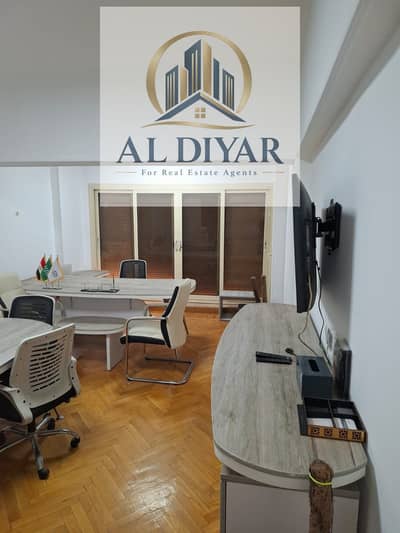 مكتب بشارع جامعة الدول العربية الرئيسى بالمهندسين للإيجار