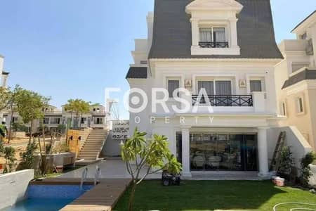 فيلا للبيع في ماونتن فيو 6 أكتوبر | 4 غرف نوم | نصف تشطيب | جاهزة للاستلام | 257 m² - Mountain View October Park - 6th of October City - Mountain View
