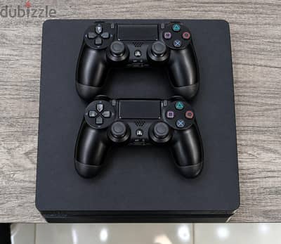 playstation 4 slim + fc 26 + دراعين