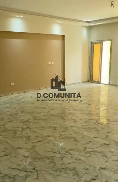 An exceptional residential apartment for rent with air conditioning, with an area of 185 meters and a huge terrace of 110 meters in Hayati Residence compound, Fifth Settlement – Fourth floor with elevator
