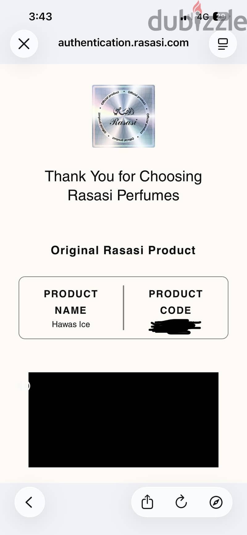 Rasassi hawas ice 2