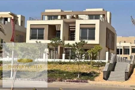 فيلا استاندالون باقل سعر في الماركت متاحه للمعاينه في التجمع بالم هيلز بالقرب من ميفيدا و شارع التسعين و ماونتن فيو