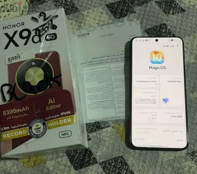 Honour x9d 12ram 12ram بالكرتونة