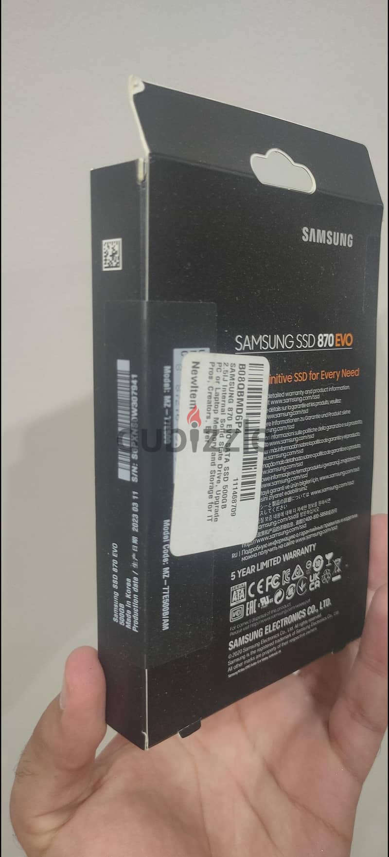 Samsung 870 evo 500gb 1