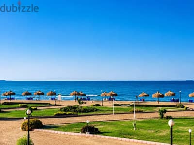 شاليه من المالك صف اول علي البحر الرملي مباشرة