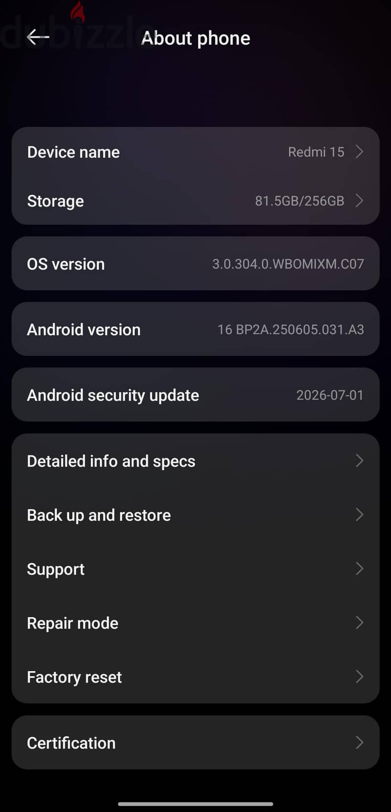 Xiaomi Redmi 15 1