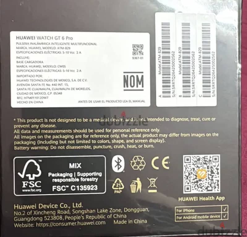 Smart watch huiwe G T6 pro 1