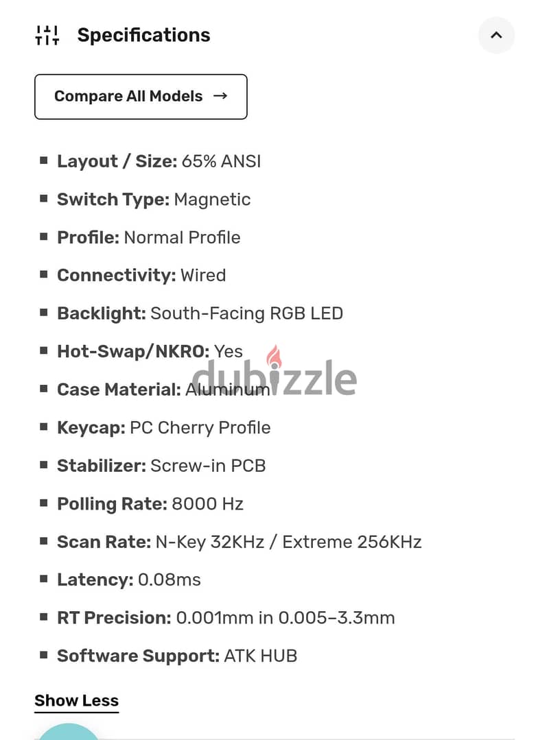 ATK 68 V3 eSports Hall Effect Keyboard 8