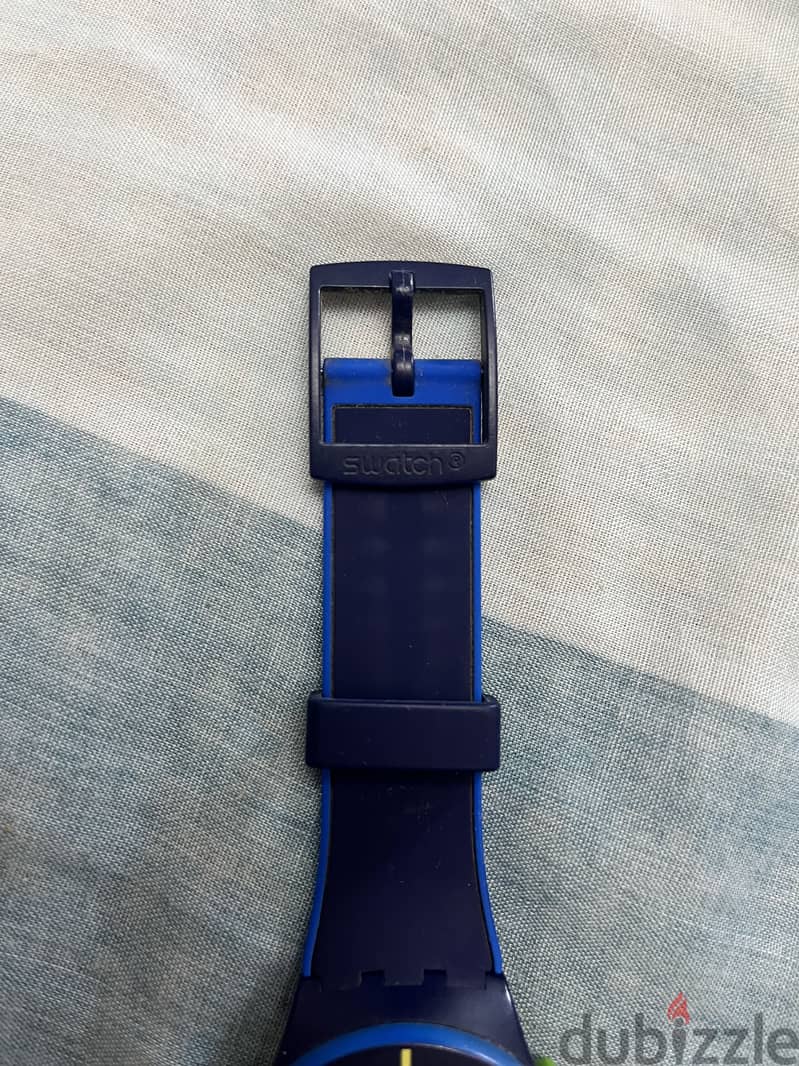Swatch SR936SW Navy Blue 3