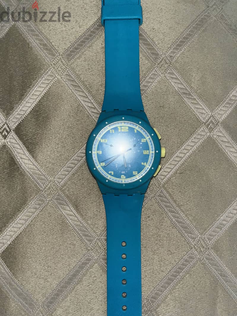 Swatch SR936SW Teal Green 3