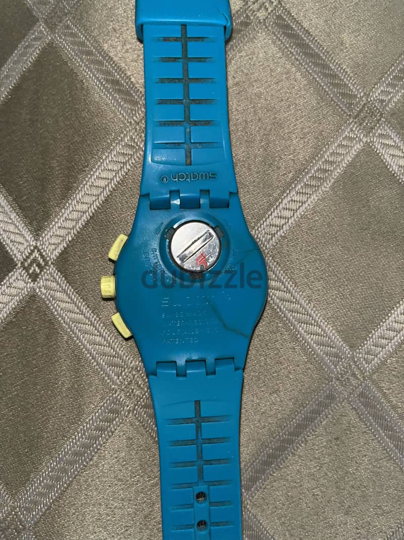 Swatch SR936SW Teal Green 4