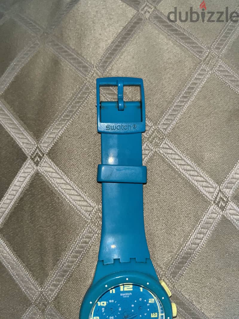 Swatch SR936SW Teal Green 5
