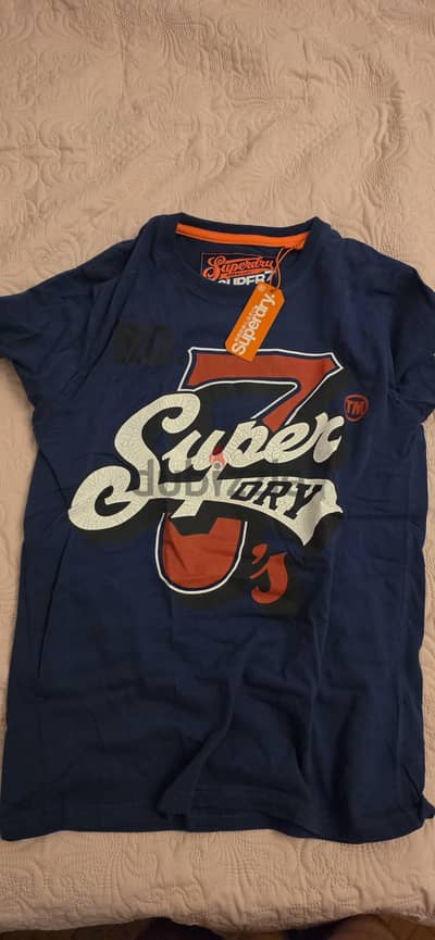 navy superdry tshirt